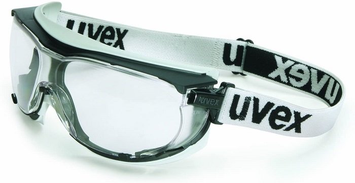 urban exploration gear: product photo of the Honeywell UVEX Carbon Vision goggles
