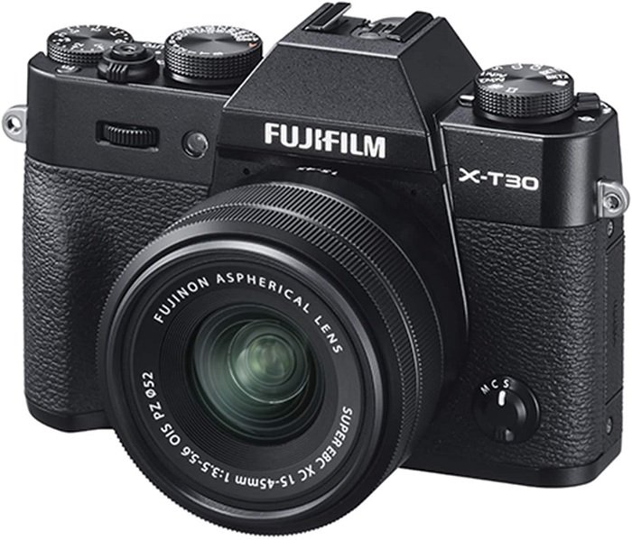 gifts for photographers: product photo of the Fujifilm X-T30
