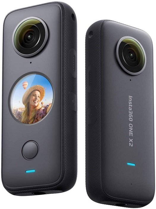 gifts for photographers: product photo of the Insta360 One X2