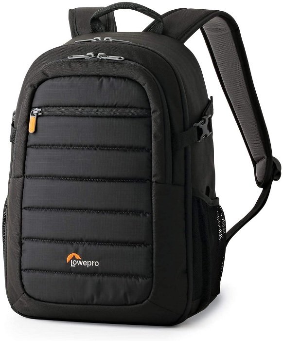 gifts for photographers: product photo of the LowePro Tahoe BP 150 in black 