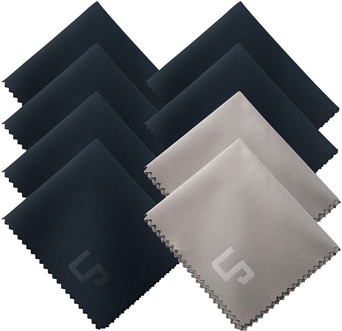 gifts for photographers: product photo of high-quality microfiber Lens Cleaning Cloths