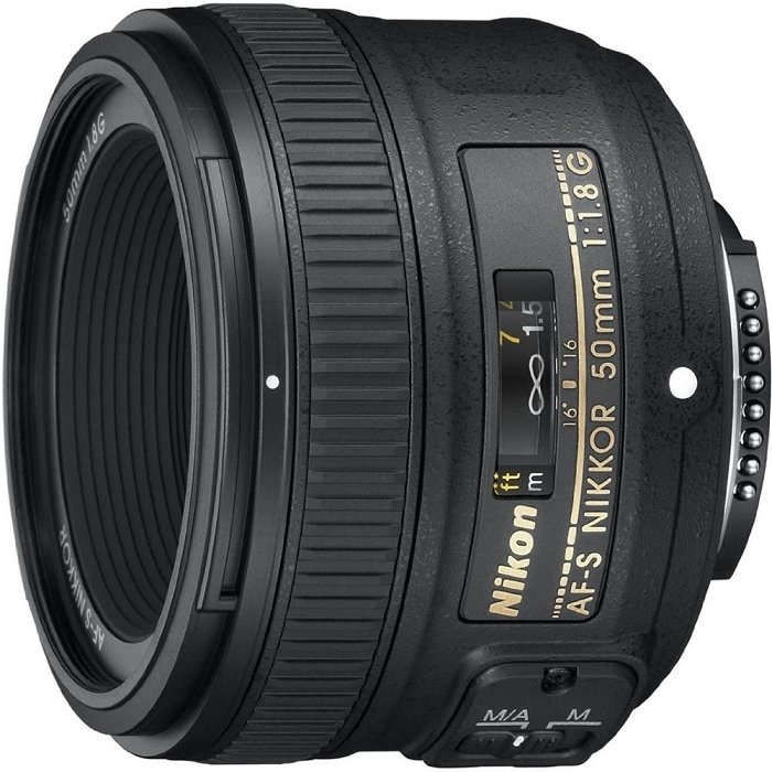 gifts for photographers: product photo of the Nikon Nikkor AF-S 50mm