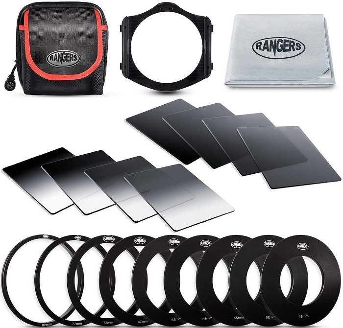 gifts for photographers: product photo of the complete Rangers Series ND Filter Kit