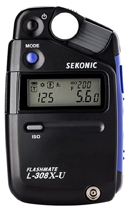 gifts for photographers: product photo of the Sekonic Flashmate Light Meter