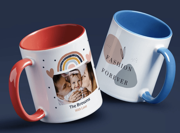 printed mugs for photo gift ideas