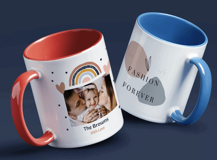 printed mugs for photo gift ideas