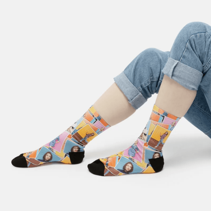 Custom socks for photo gift ideas