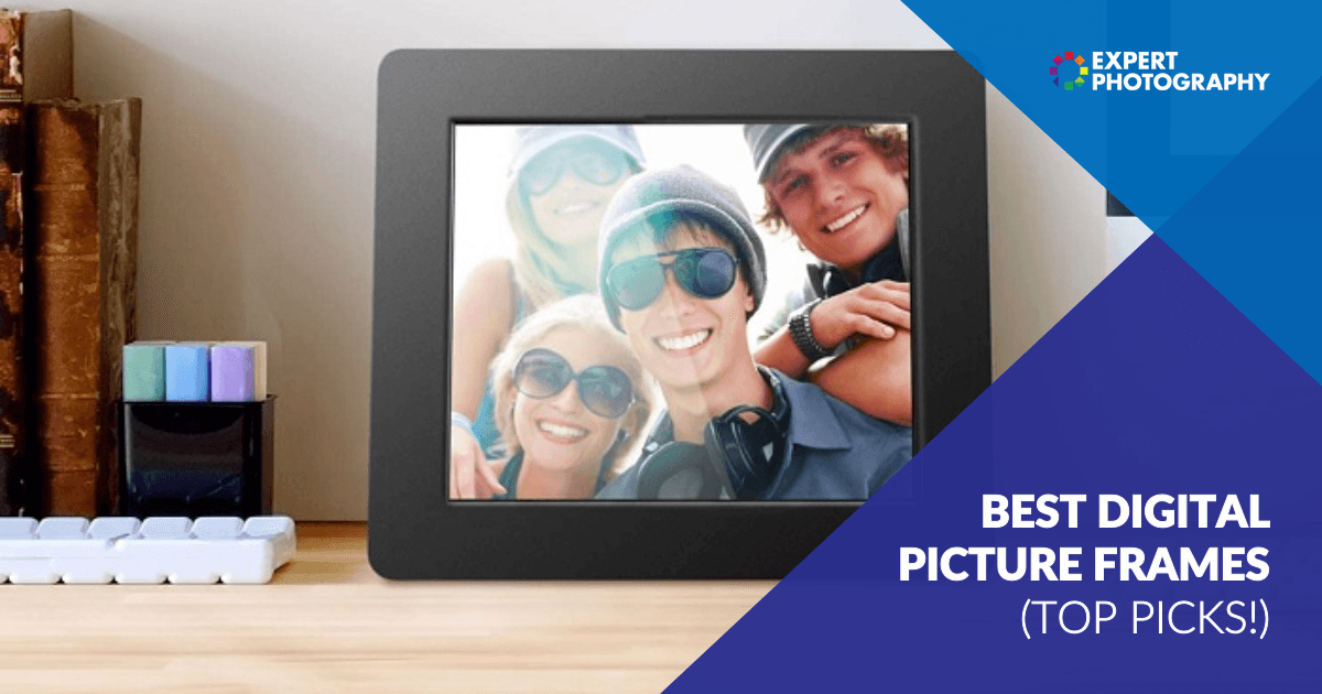 WiFi Digital Photo Frame with Live Video Chat, Touchscreen LCD Display
