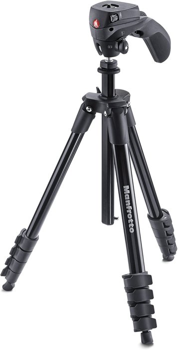 Manfrotto Compact Action产品照片，三脚架的好选择