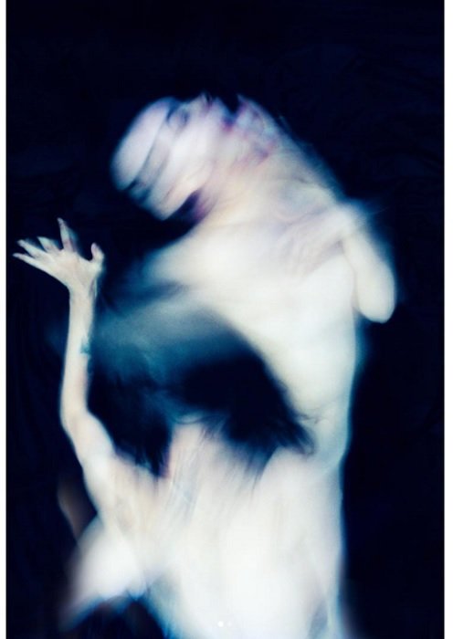 Surreal Photography example of a motion blur of two people