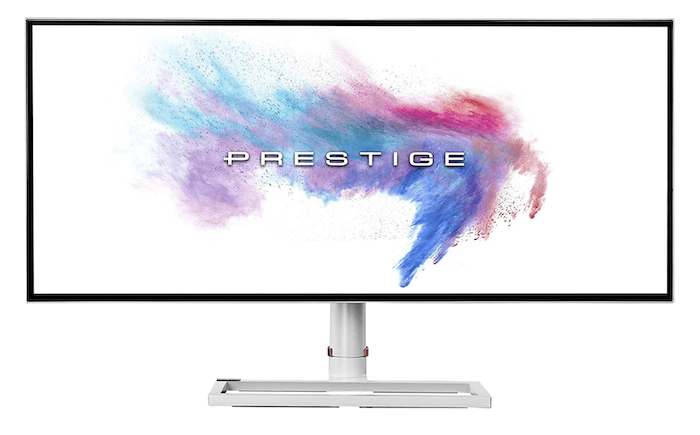 MSI Prestige PS341WU one of the best monitors for photo editing