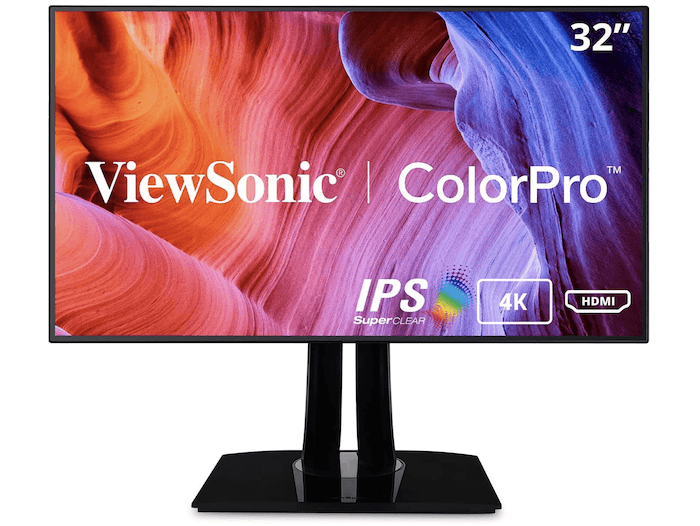 ViewSonic VP 3268-4K best monitor for photo editing