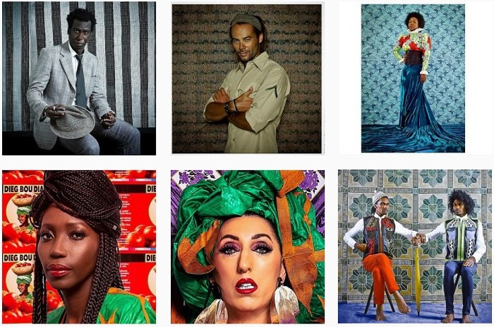Six portraits by portrait photographer Omar Victor Diop