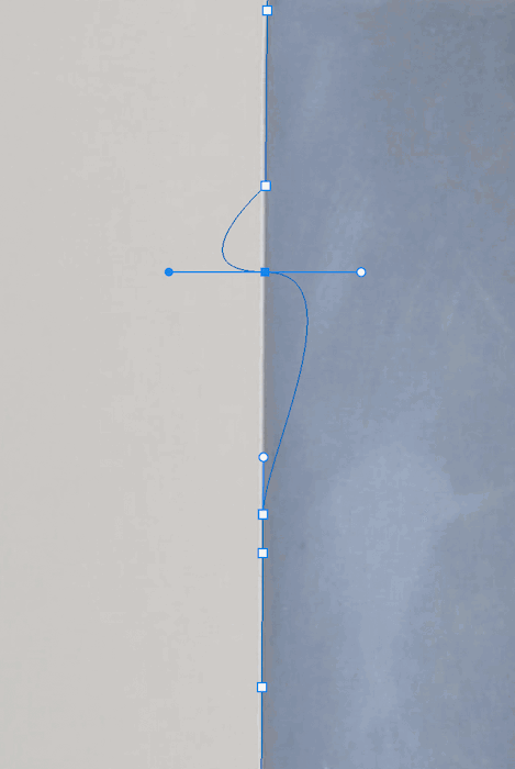 Adding a curve to a path