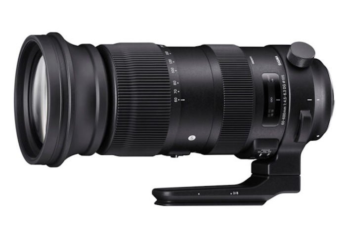 Picture of a Sigma 60-600mm f/4.5-6.3 DG OS HSM | S super telephoto lens
