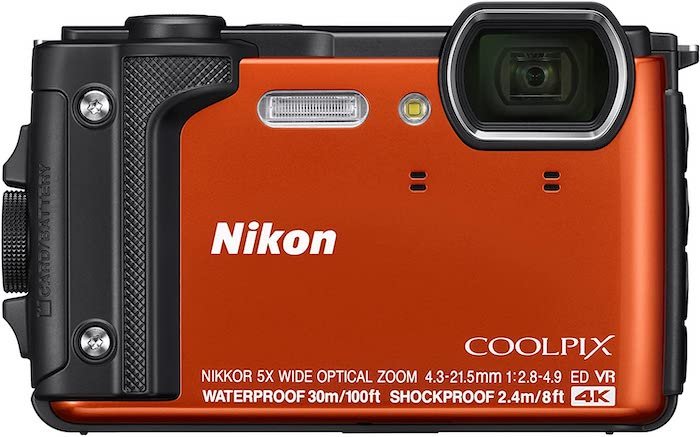 Picture of a Nikon COOLPIX W300 underwater camera