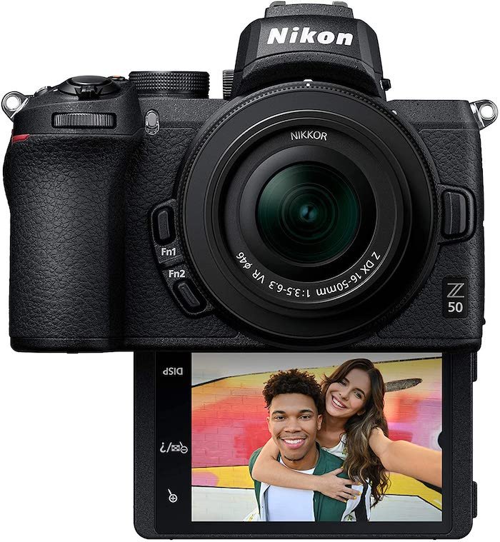Picture of a Nikon Z50 camera