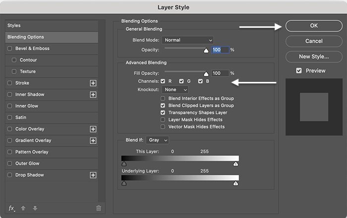 Photoshop screenshot of Layer Style dialog box