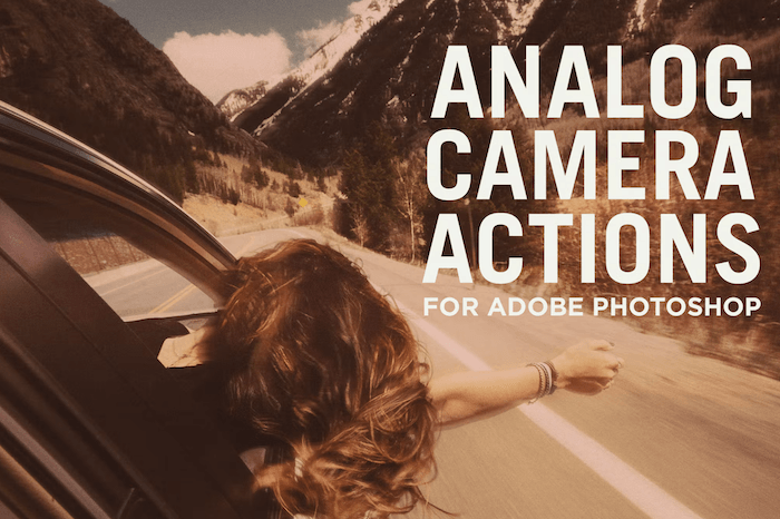 analog camera photoshop filter
