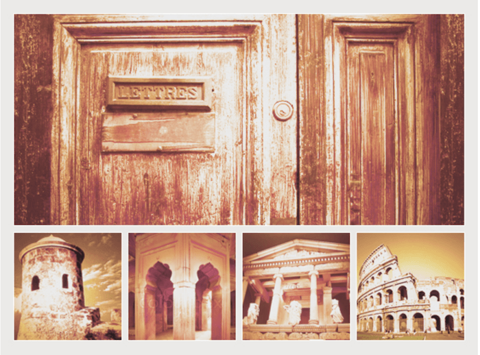 examples of sepia tones on a collection of images