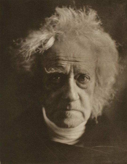 tintype portrait of Sir John Herschel