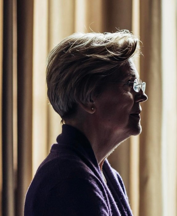 Profile portrait of Senator Elizabeth Warren