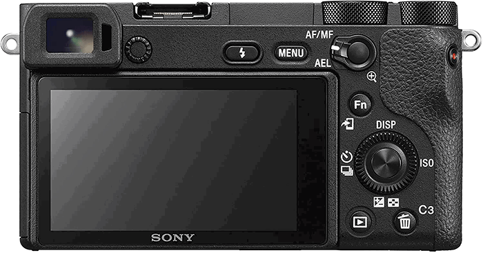 Sony A6500 buttons and controls