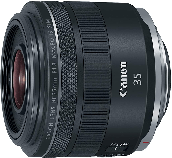 Canon EF-S 35mm f/2.8 macro lens IS STM product photo