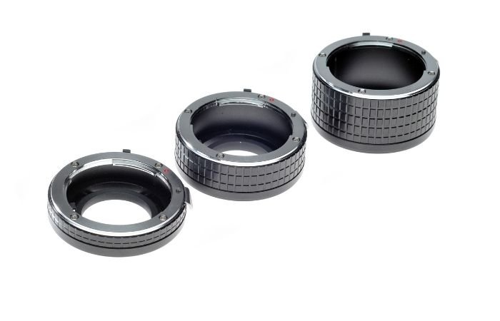 three extension tubes to curb focus breathing