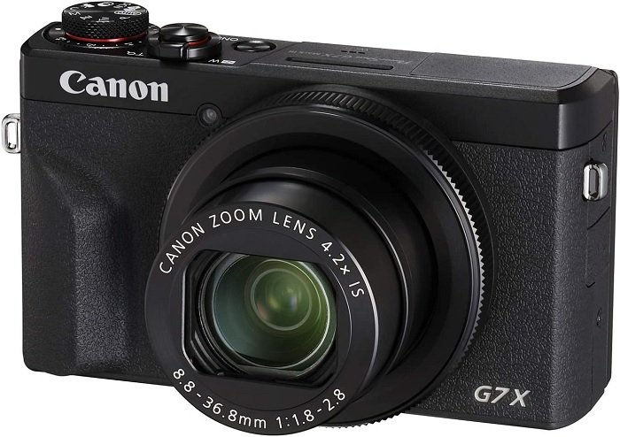 Canon Powershot G7X Mark III point and shoot camera