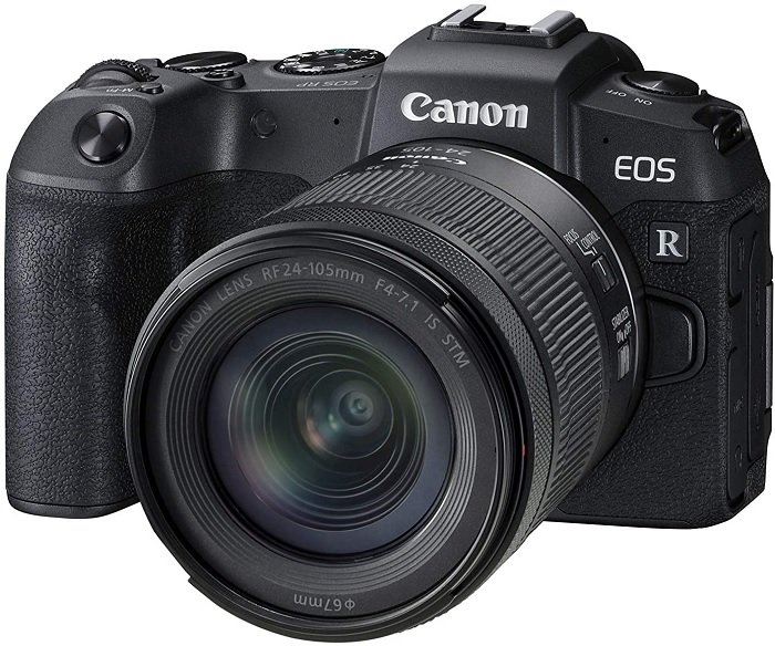 Canon EOS RP beginner camera with lens