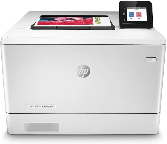 HP Color LaserJet Pro M454dw color laser printer