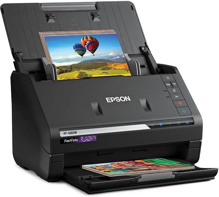 Epson FastFoto FF-680W photo scanner