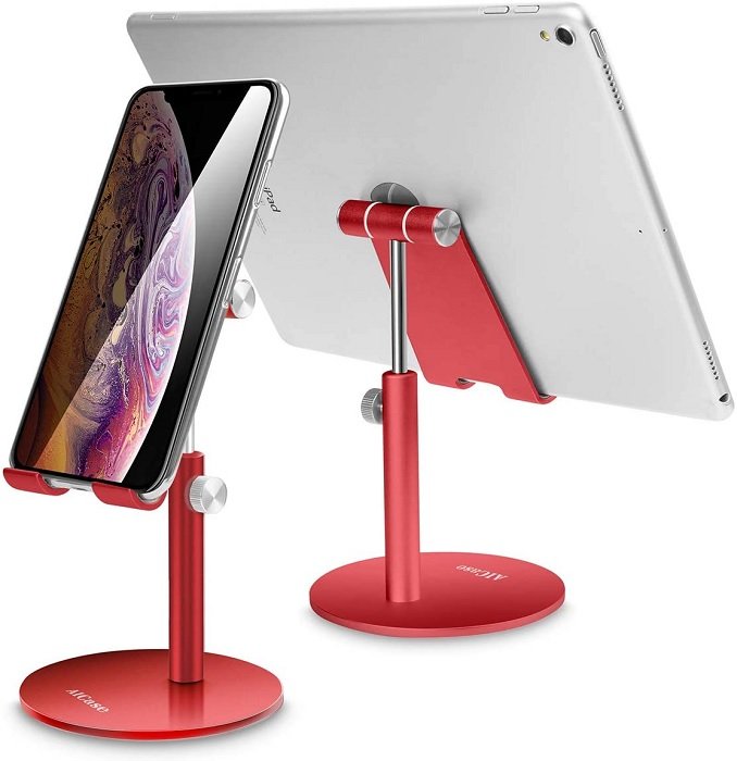 AlCase Telescopic Stand red iPad stand
