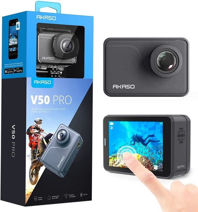 Akaso V50 Pro Native camera under 200