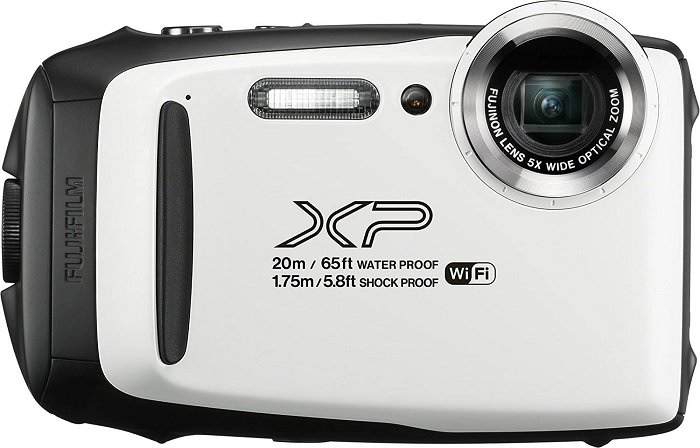 Fuji FinePix Xp130 white, a camera under 200