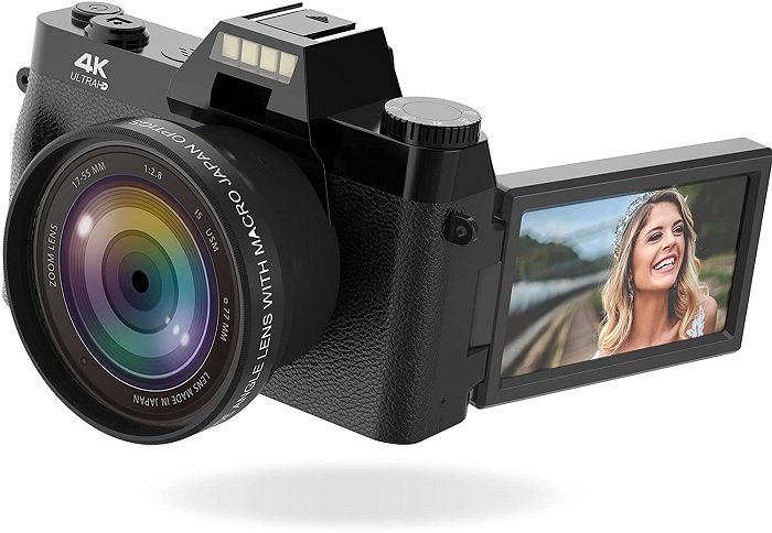 Superior Tek 4K Compact camera under 200 for vlogging product image