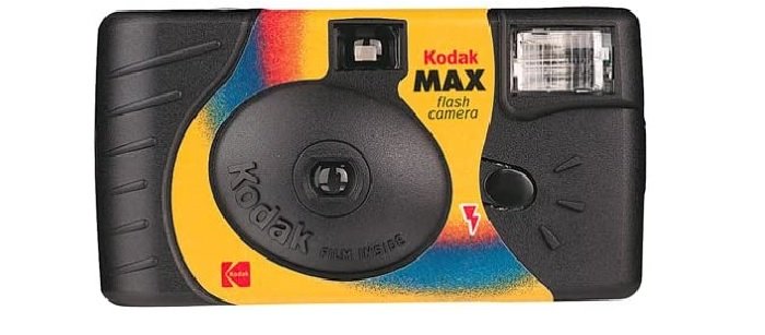 Kodak max disposable camera
