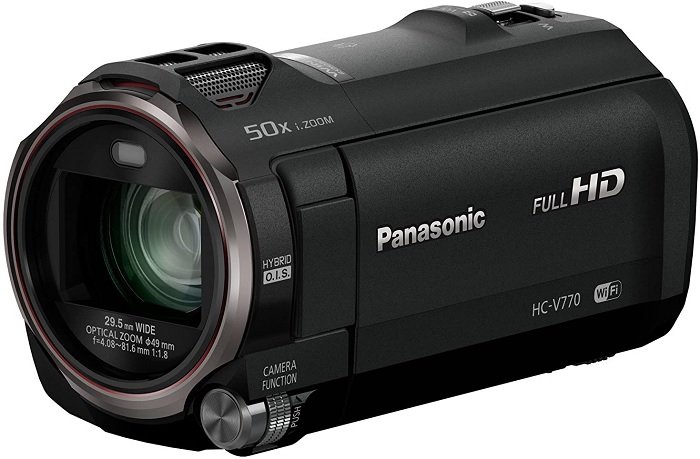 Panasonic HC-V770 streaming camera
