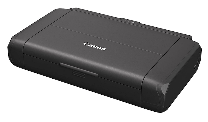 Product photo of the Canon's Pixma TR150 portable printer