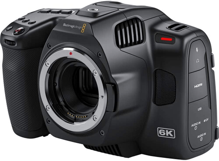 Blackmagic Pocket Cinema Camera 6K Pro, a camera for youtube