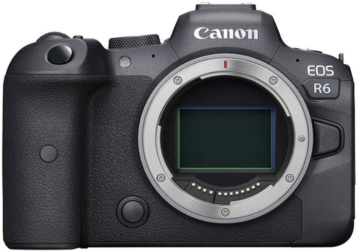 Canon EOS R6 mirrorless camera for video