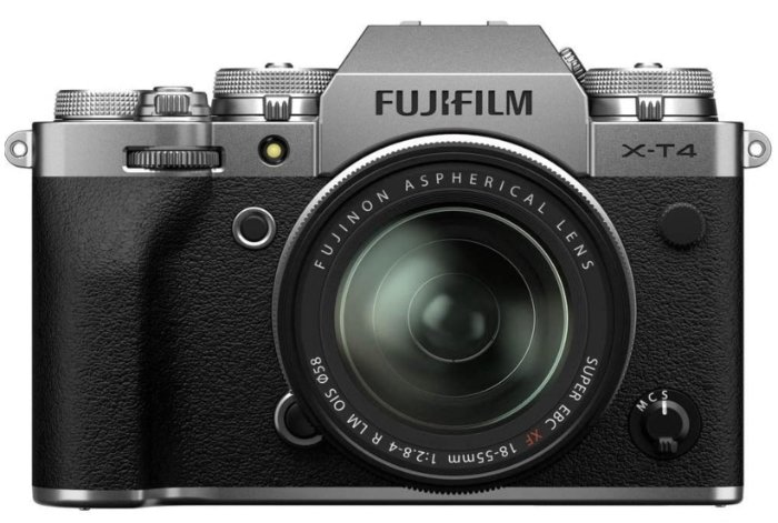 Fujifilm X-T4, one of the best best mirrorless cameras for video