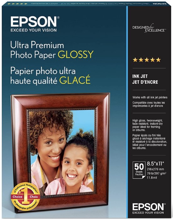 Product photo of Epson ultra photo paper