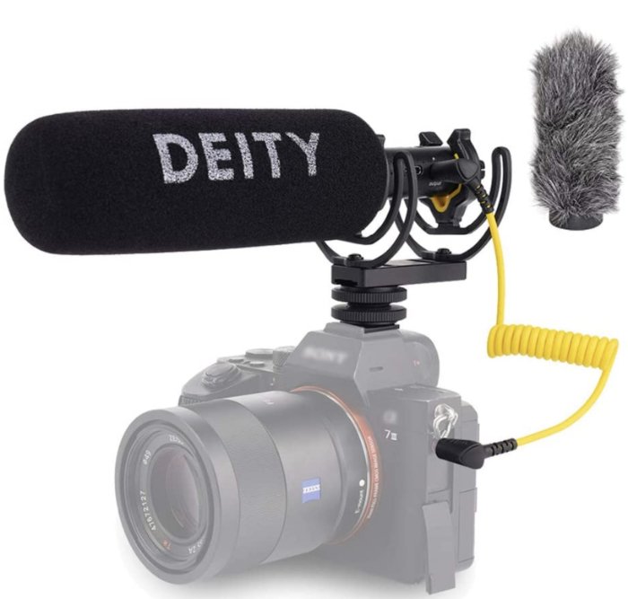 product photo of the Deity D3 Pro dslr microphone