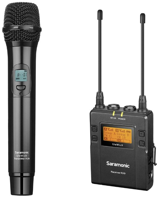 product photo of the Saramonic handheld dslr microphone
