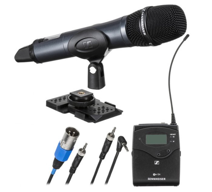 product photo of the Sennheiser handheld dslr microphone