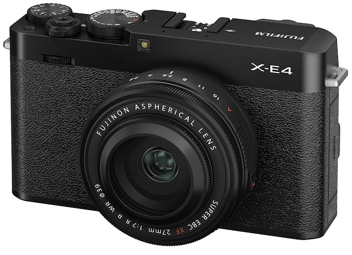 fujifilm x-e4 camera product photo