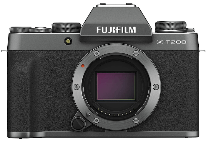 Fujifilm x-T200 camera product photo