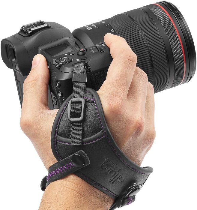 Altura padded hand grip camera strap